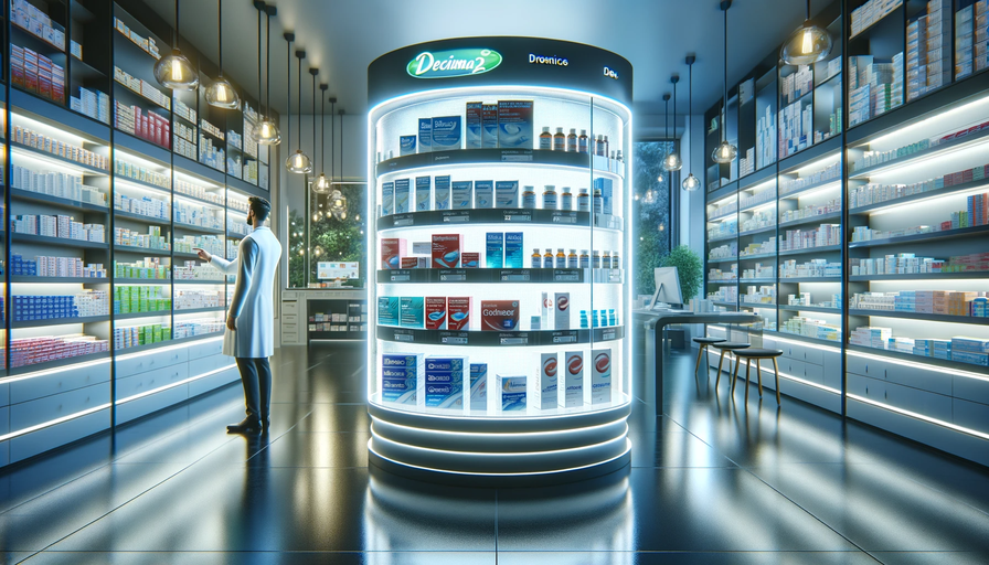 Pharmacy interior